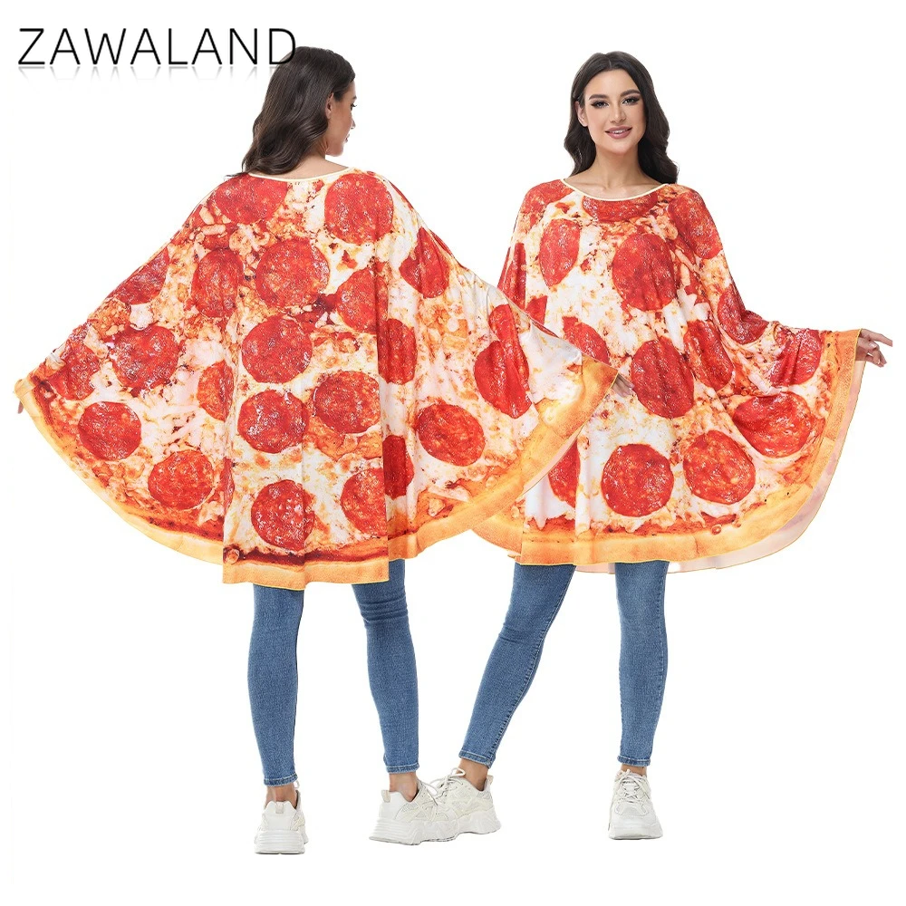 Pizza Printing Costume Costume Man Woman Party Disguise Cloak Halloween Party Performance Clothes Carnival Festival Funny Outfit
Pizza Printing Costume Costume Man Woman Party Disguise Cloak Halloween Party Performance Clothes Carnival Festival Funny Outfit