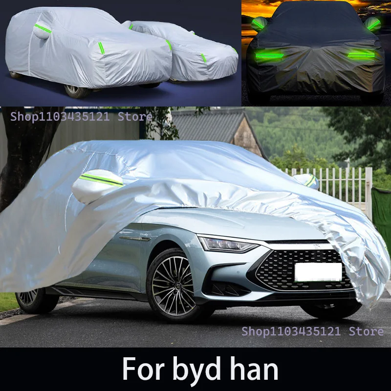 For byd han Outdoor Protection Full Car Covers Snow Cover Sunshade Waterproof Dustproof Exterior Car accessories
For byd han Outdoor Protection Full Car Covers Snow Cover Sunshade Waterproof Dustproof Exterior Car accessories