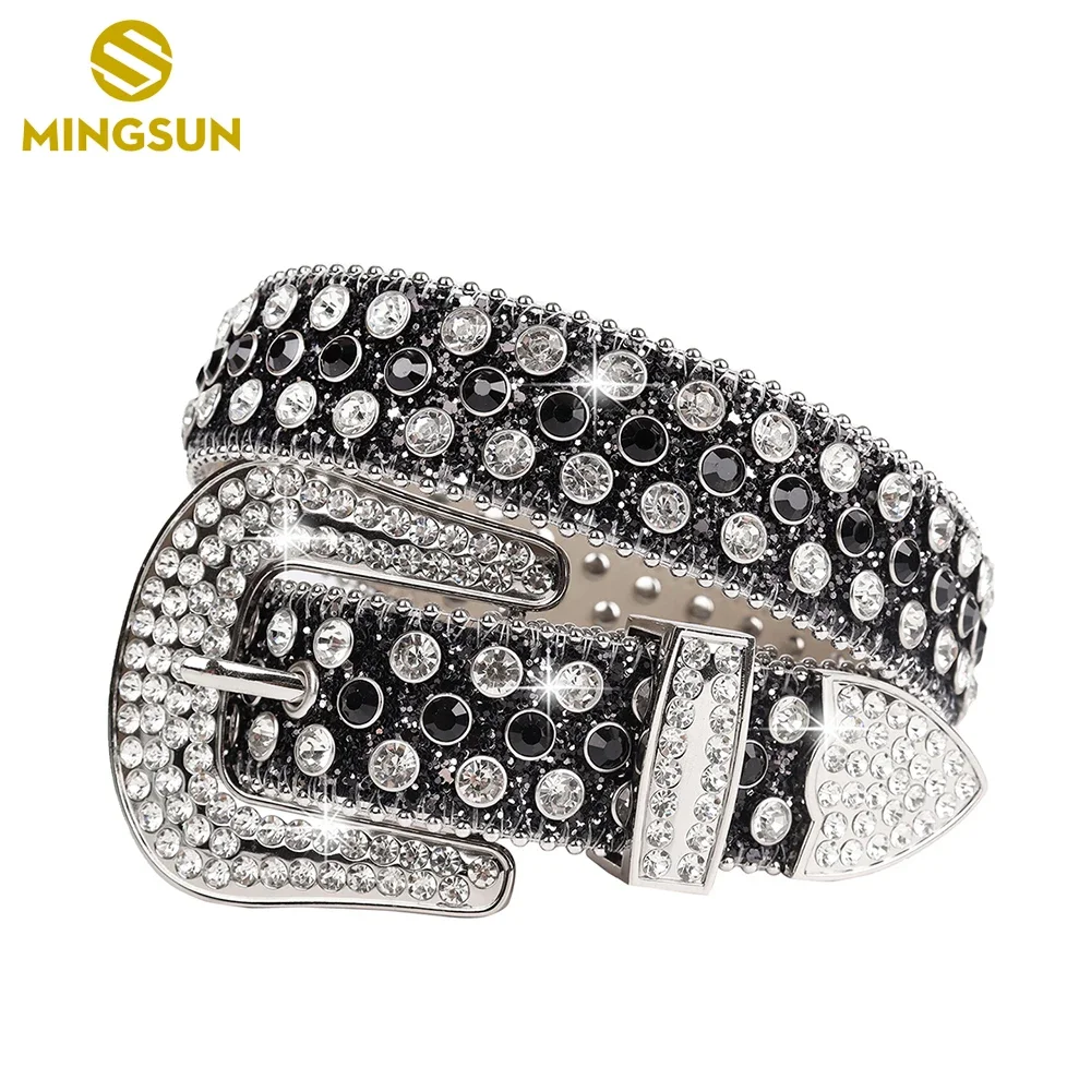 Rhinestone Belt for Men Women Western Cowboy Cowgirl Bling Studded Leather Belt for Jeans Luxury Designer Diamond Belt Ceintures
Rhinestone Belt for Men Women Western Cowboy Cowgirl Bling Studded Leather Belt for Jeans Luxury Designer Diamond Belt Ceintures