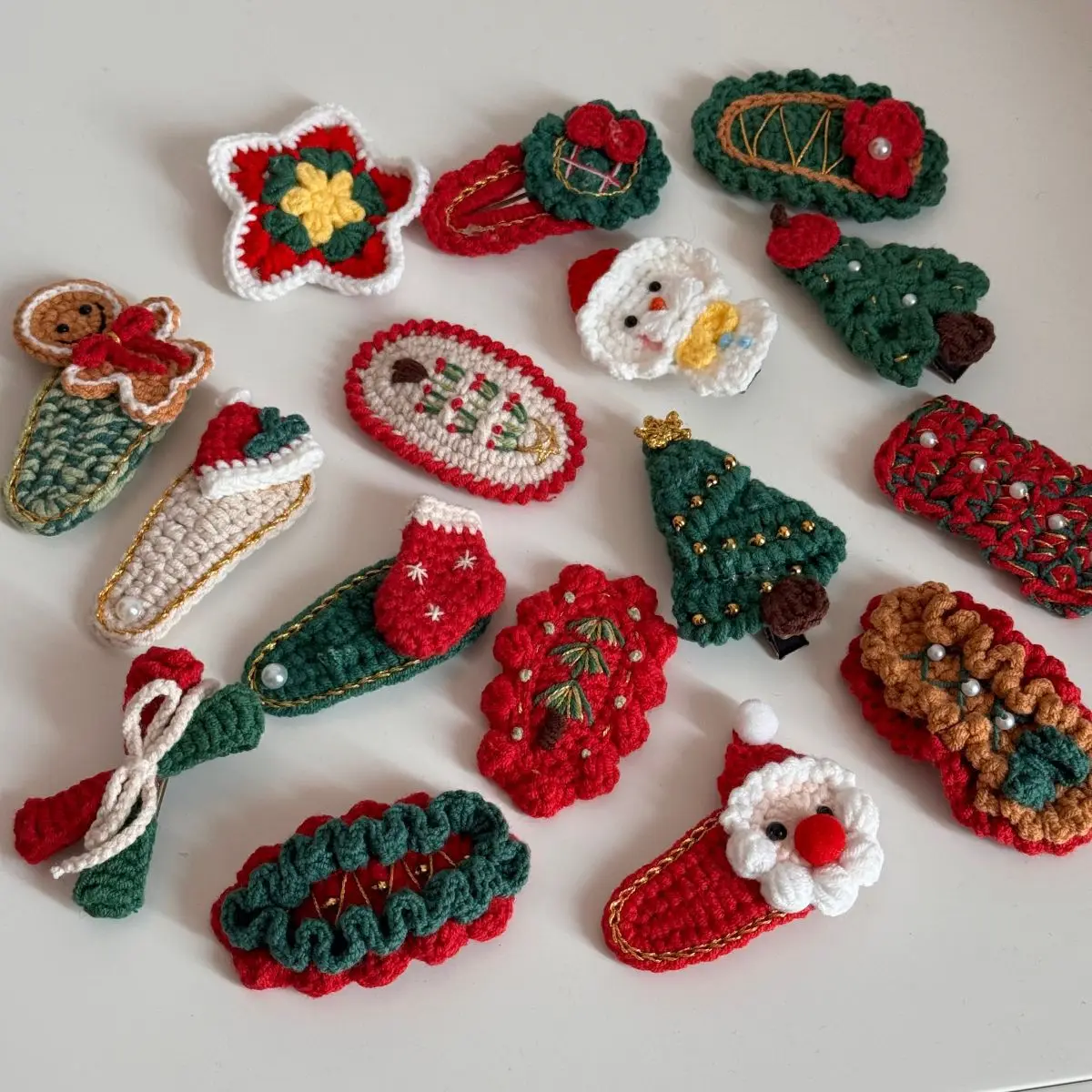 Рождественская серия, заколки для волос, зимние шерстяные заколки для волос, рождественская елка, BB-заколки для женщин и девочек, милые заколки, детский милый головной убор
Рождественская серия, заколки для волос, зимние шерстяные заколки для волос, рождественская елка, BB-заколки для женщин и девочек, милые заколки, детский милый головной убор