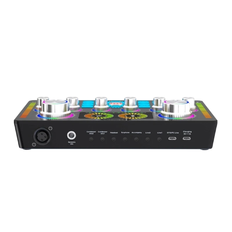 Live Sound Card Mixer Podcast Sound Board 48V Power Supply Mixers Drop shipping
Live Sound Card Mixer Podcast Sound Board 48V Power Supply Mixers Drop shipping