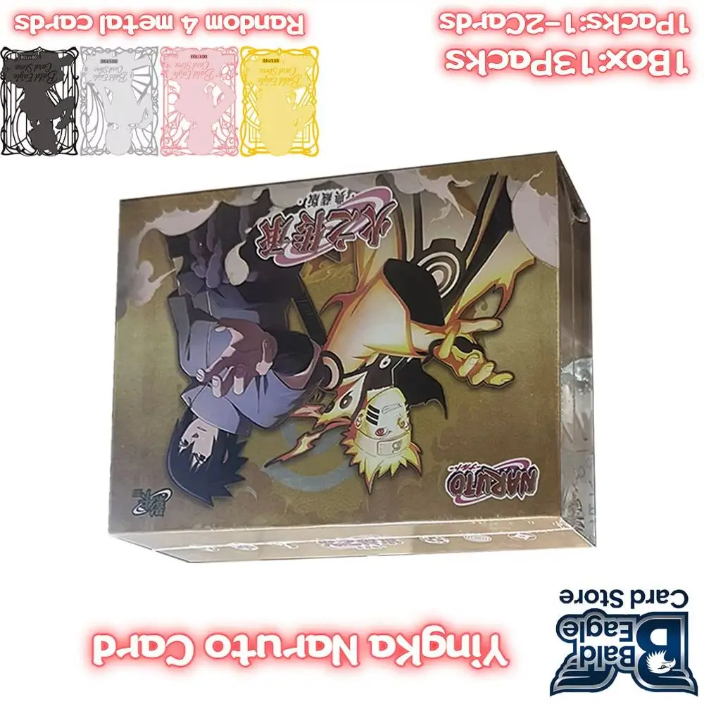 Wholesale YingKa Naruto Card The bond of Konoha Uzumaki Naruto Sasuke Hyuga Hinata Anime Character Collection Card Toy Gift
Wholesale YingKa Naruto Card The bond of Konoha Uzumaki Naruto Sasuke Hyuga Hinata Anime Character Collection Card Toy Gift
