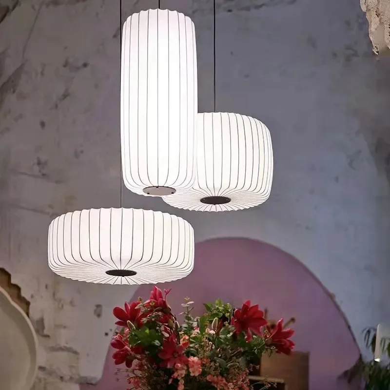 Japanese Lantern Chandelier Nordic Minimalist Designer Living Room Restaurant Hotel Club Duplex Staircase Fabric Chandelier
Japanese Lantern Chandelier Nordic Minimalist Designer Living Room Restaurant Hotel Club Duplex Staircase Fabric Chandelier
