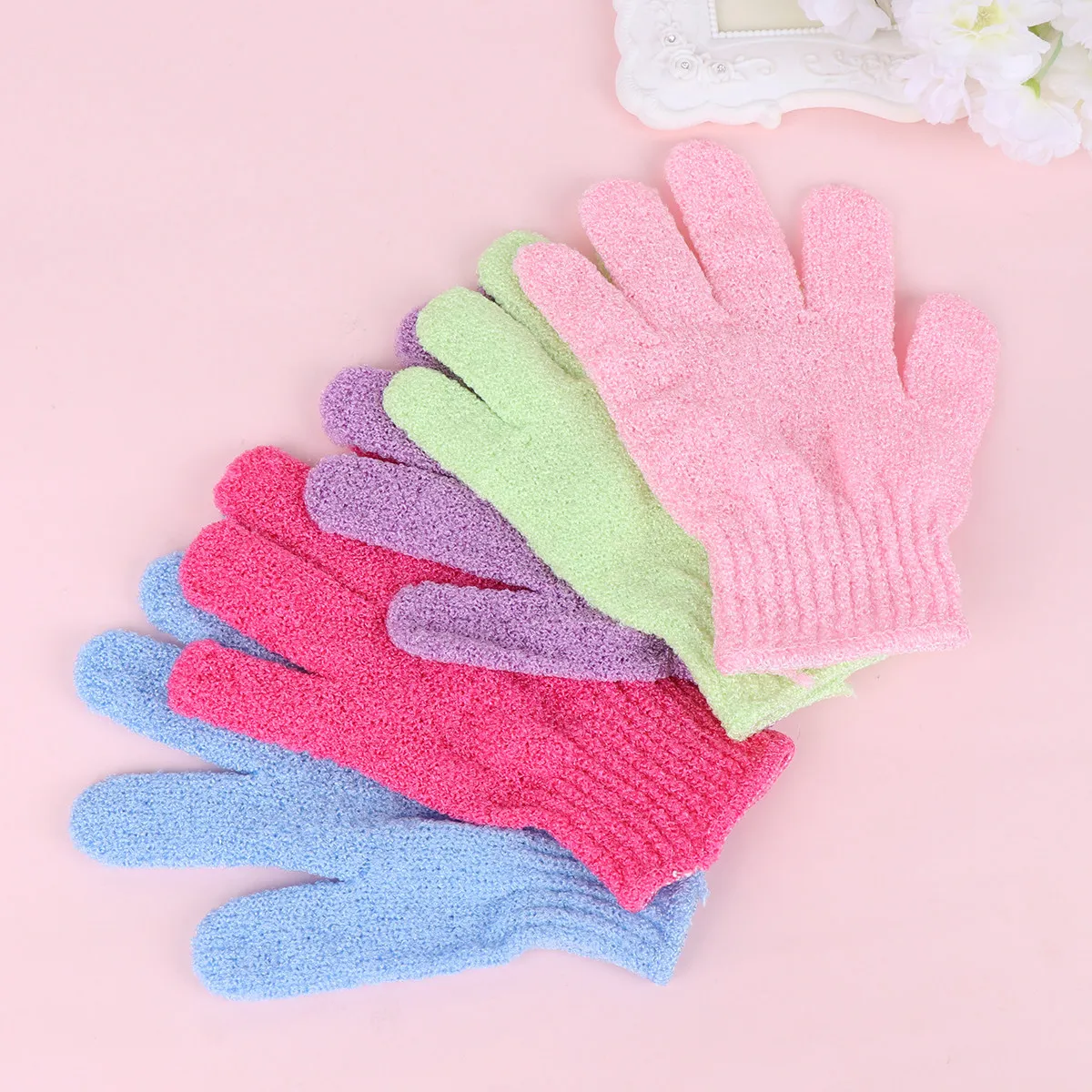 12pcs Shower Gloves Bathing Scrubbers Soft Durable Exfoliating Neck Shoulders Feet Dust Oil Pores Women Men Back Massage Bath
12pcs Shower Gloves Bathing Scrubbers Soft Durable Exfoliating Neck Shoulders Feet Dust Oil Pores Women Men Back Massage Bath