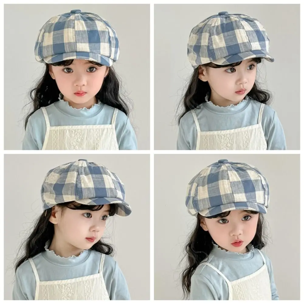 New Plaid Newsboy Cap Korean Retro Children's Beret Vintage Outdoor Peaked Caps Kids
New Plaid Newsboy Cap Korean Retro Children's Beret Vintage Outdoor Peaked Caps Kids