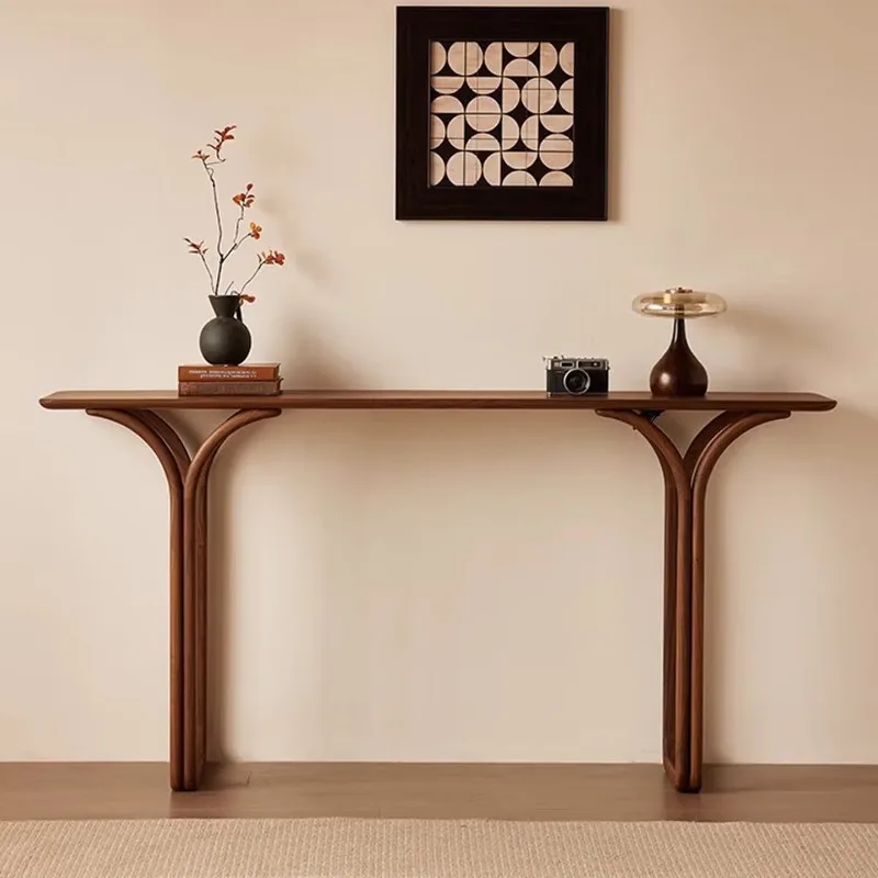 CamalgOri North American Black Walnut Entrance Table New Chinese All Solid Wood Bar Table Corridor Entrance Platform
CamalgOri North American Black Walnut Entrance Table New Chinese All Solid Wood Bar Table Corridor Entrance Platform
