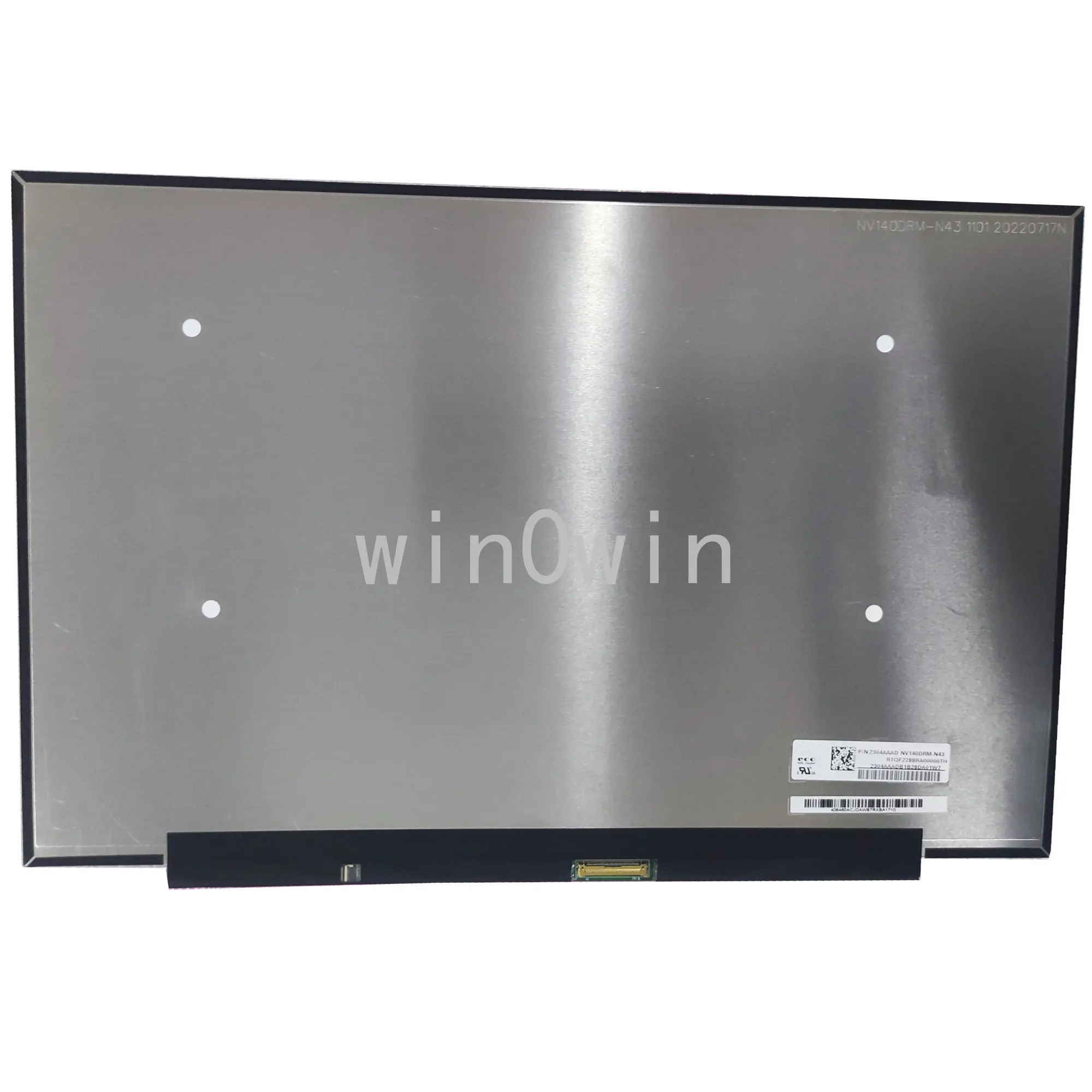 NV140DRM-N43 2240×1400 14 inch Laptop LCD Touch Screen Panel Matrix EDP 40pins
NV140DRM-N43 2240×1400 14 inch Laptop LCD Touch Screen Panel Matrix EDP 40pins