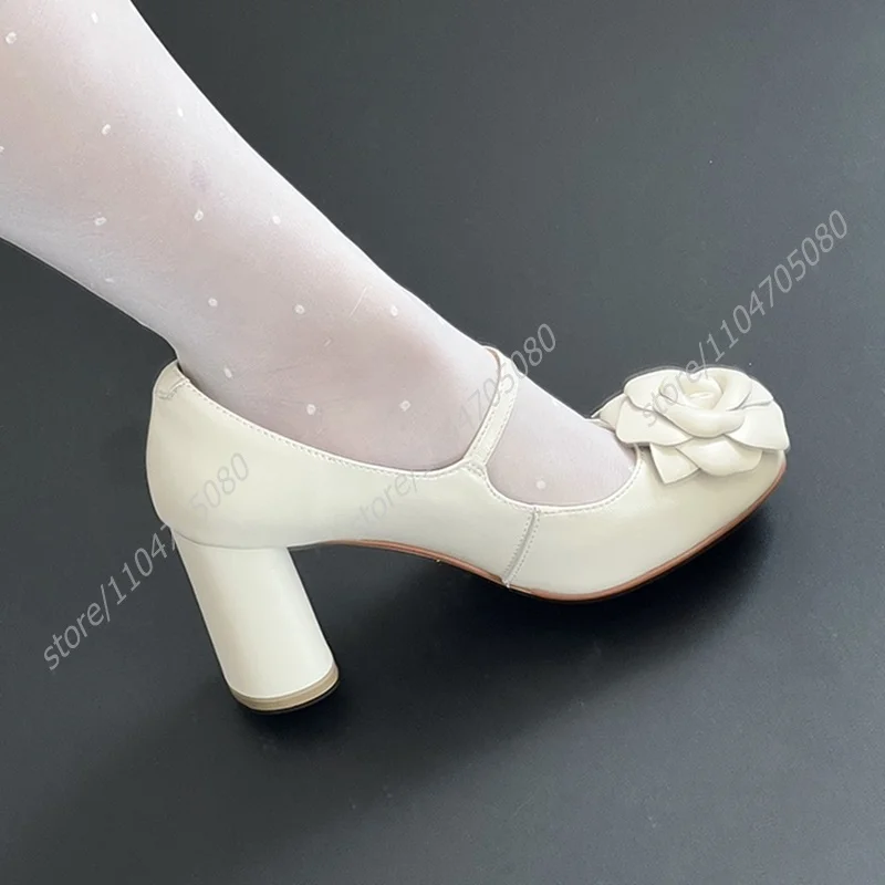 Pure White Wedding Sandals Flower 3D Design Girls Princess Heels Round Toe Chunky Low Heel Buckle Women Sweetheart Baby Shoes
Pure White Wedding Sandals Flower 3D Design Girls Princess Heels Round Toe Chunky Low Heel Buckle Women Sweetheart Baby Shoes