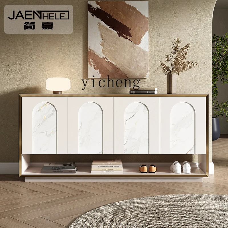 TQH light luxury door cabinet entry modern simple living room locker dining room rock slab dining side cabinet
TQH light luxury door cabinet entry modern simple living room locker dining room rock slab dining side cabinet