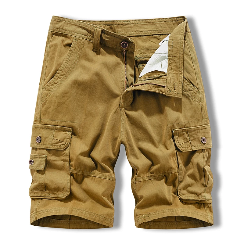 Cargo Shorts Loose Multi-pockets Elastic Waist Work Hiking Overalls Short Pants Men's Tactical Shorts Summer Casual Jogging
Cargo Shorts Loose Multi-pockets Elastic Waist Work Hiking Overalls Short Pants Men's Tactical Shorts Summer Casual Jogging
