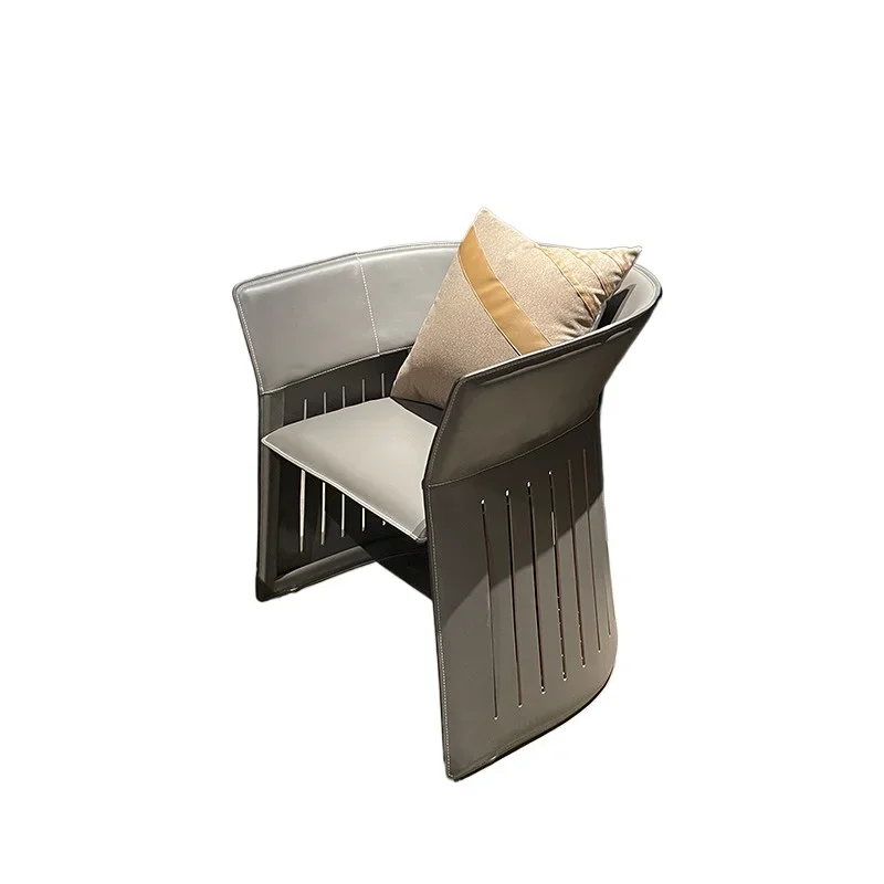 *Italian light luxury saddle book chair modern simple hard leather leather single computer chair designer furniture
*Italian light luxury saddle book chair modern simple hard leather leather single computer chair designer furniture