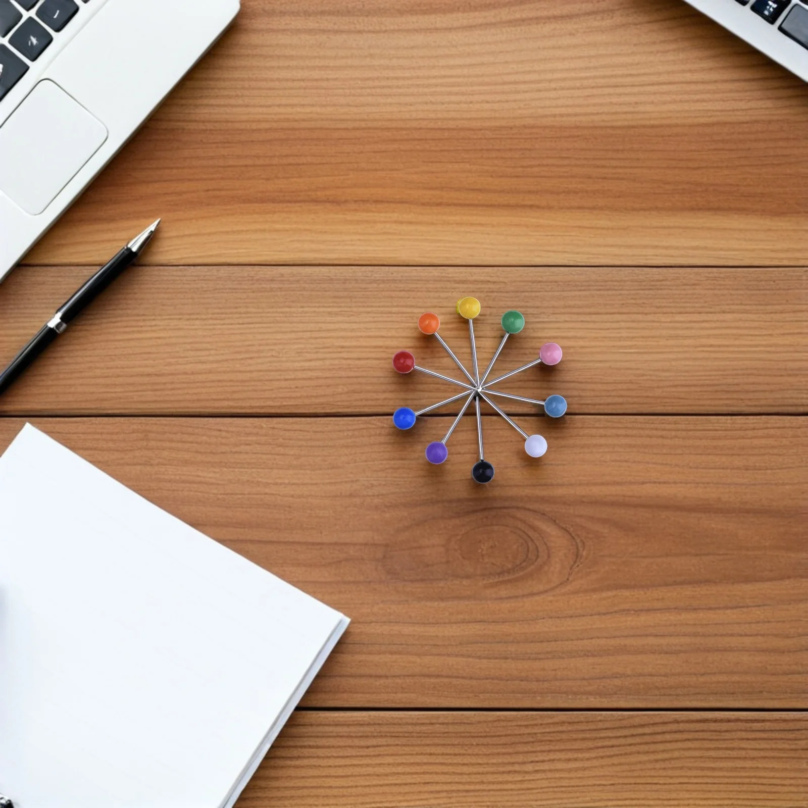 1000pcs Plastic Ball Shaped Push Pins Round Thumb Tacks For Bulletin Board Decorative Office Pushpins Heavy Duty Map Tacks -
1000pcs Plastic Ball Shaped Push Pins Round Thumb Tacks For Bulletin Board Decorative Office Pushpins Heavy Duty Map Tacks -