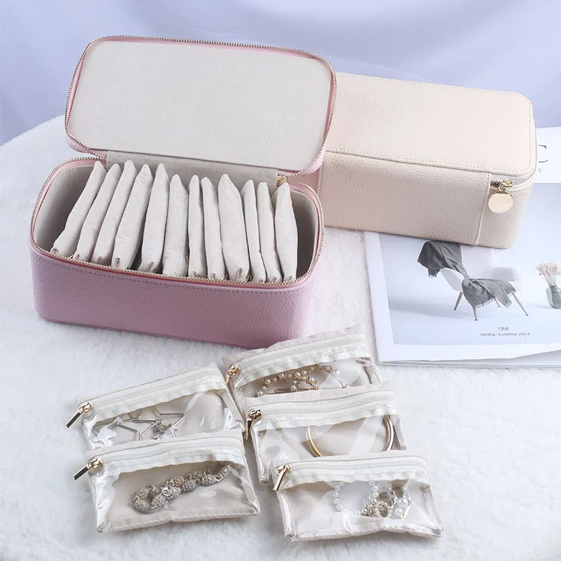 Дорожный органайзер для ювелирных изделий с 12 карманами, портативная сумка для хранения ожерелья и сережек, коробка для путешествий, предметы первой необходимости
Дорожный органайзер для ювелирных изделий с 12 карманами, портативная сумка для хранения ожерелья и сережек, коробка для путешествий, предметы первой необходимости