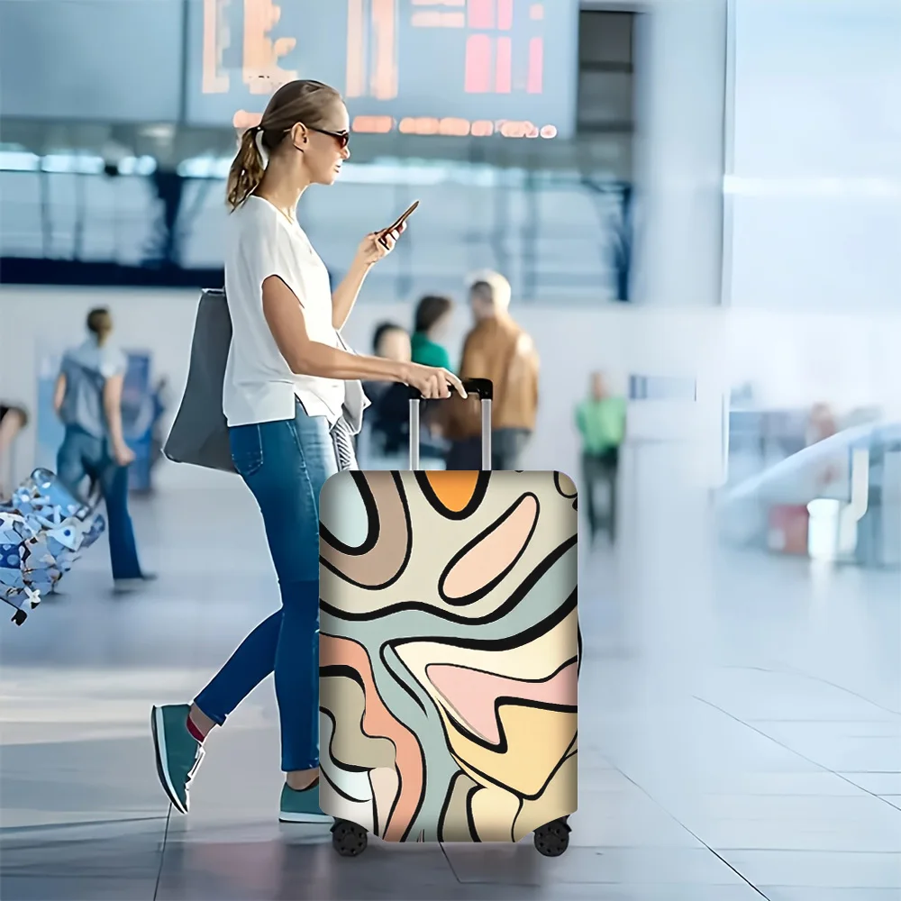 1-piece abstract xt printed luggage cover for luggage sizes 18 – 32 inches; dust and elastic travel accessories to effectivel
1-piece abstract xt printed luggage cover for luggage sizes 18 – 32 inches; dust and elastic travel accessories to effectivel