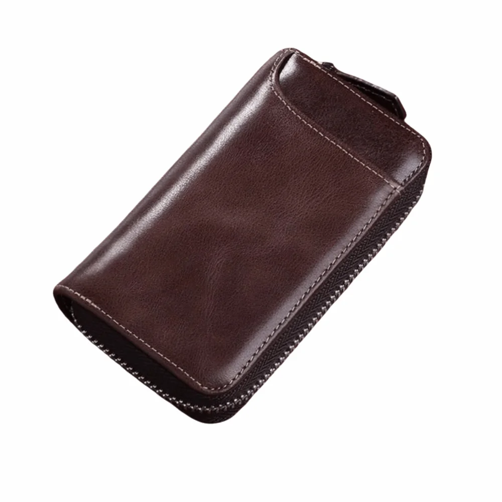 Retro Key Organizer Pouch PU Leather Fashion Car Key Wallet Zipper Large Capacity Key Storage Organizer Car Key Storage
Retro Key Organizer Pouch PU Leather Fashion Car Key Wallet Zipper Large Capacity Key Storage Organizer Car Key Storage