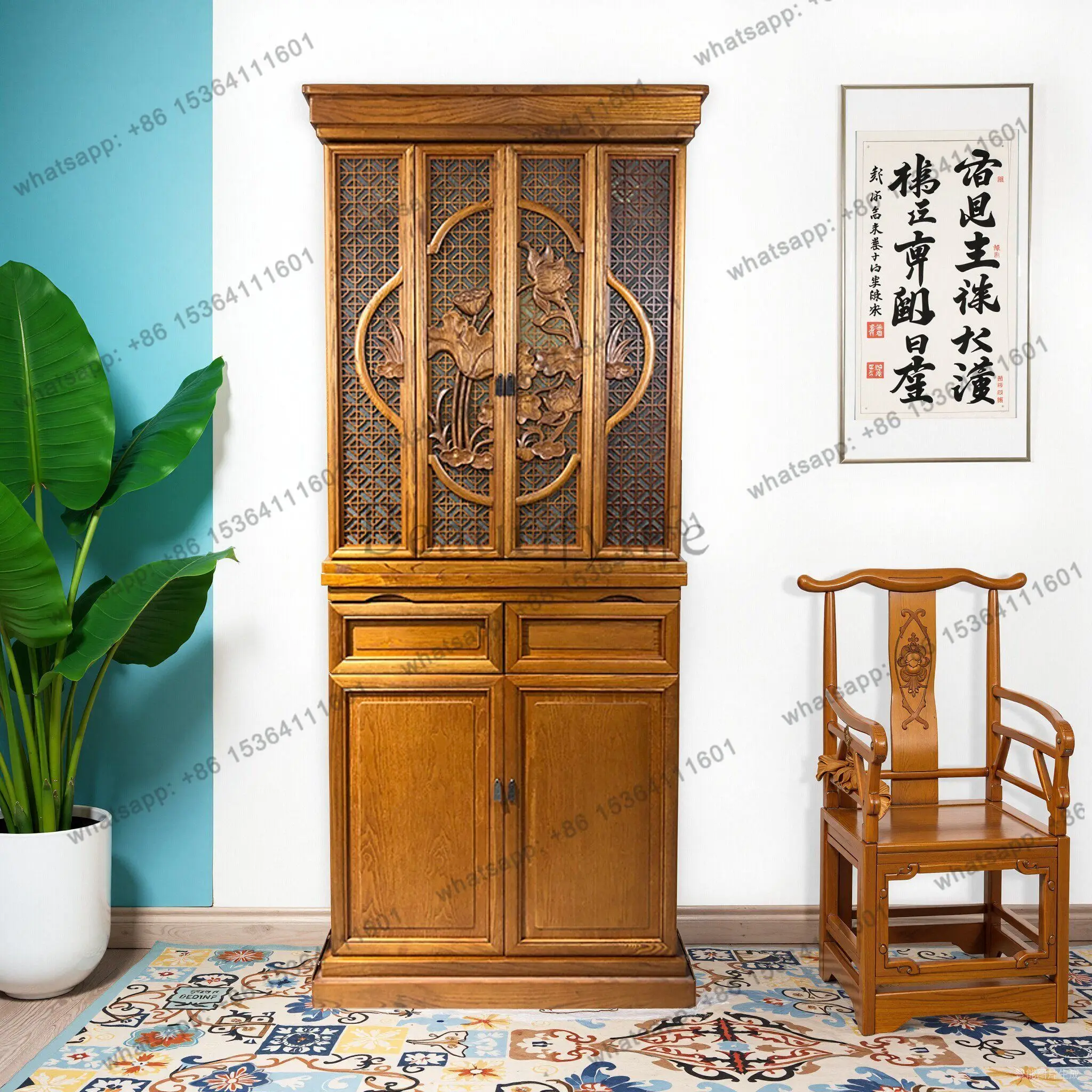 Solid wood Buddha shrine Buddha cabinet God of Wealth cabinet offering platform
Solid wood Buddha shrine Buddha cabinet God of Wealth cabinet offering platform