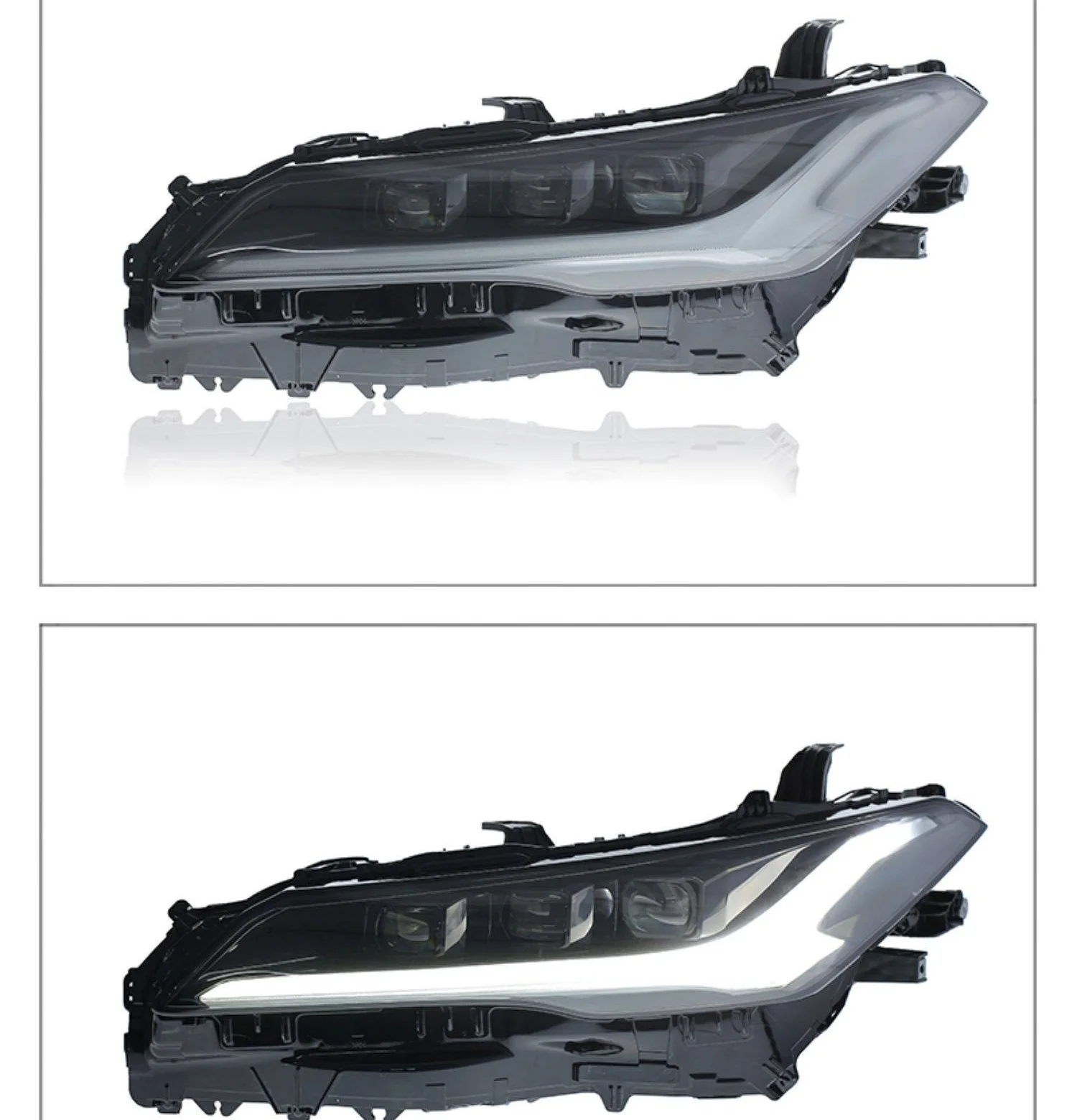 Модификация фар для Toyota Camry 19-23: Дневные ходовые огни Avalon, лазерные линзы, ближний и дальний свет
Модификация фар для Toyota Camry 19-23: Дневные ходовые огни Avalon, лазерные линзы, ближний и дальний свет