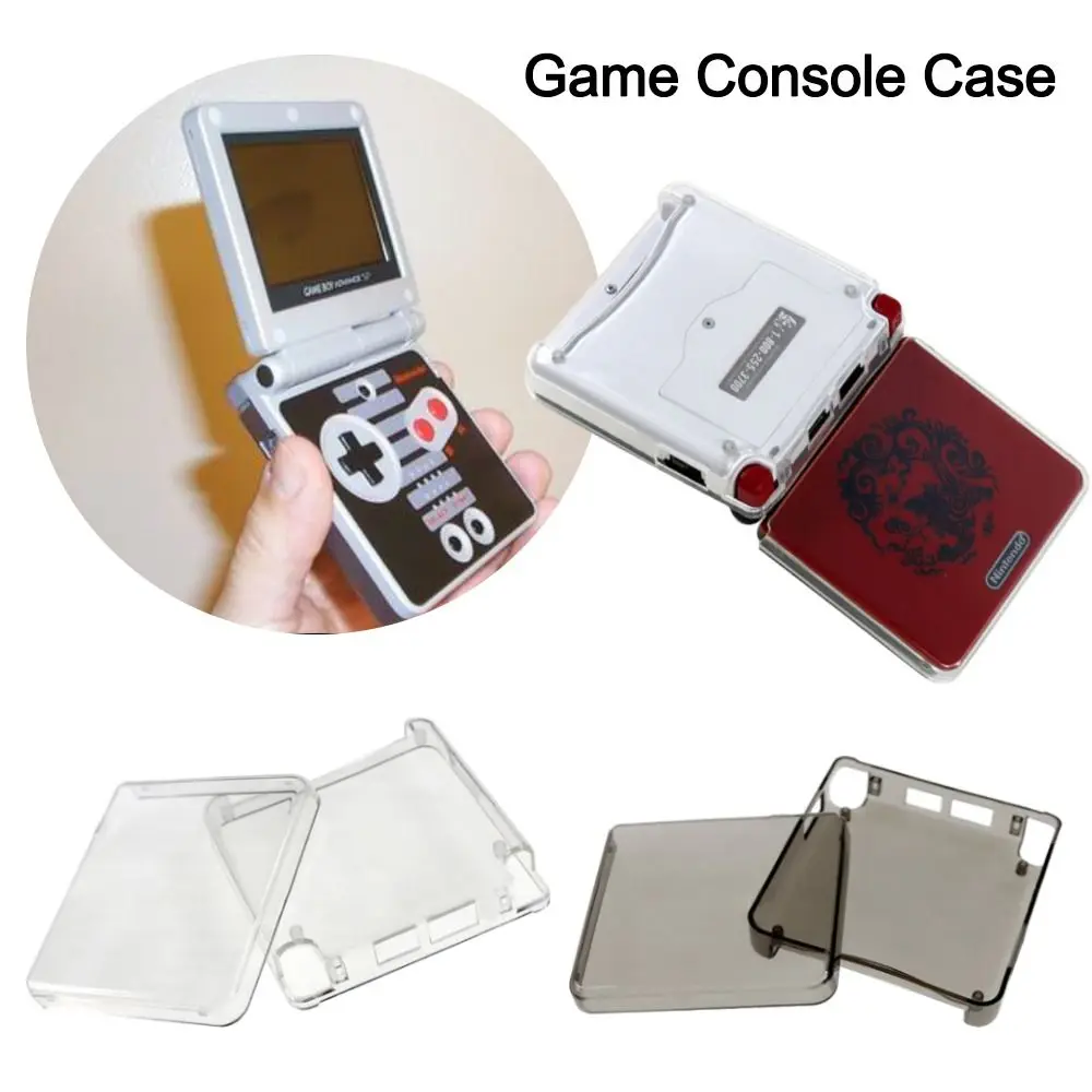 Accessories Transparent Game Console Case Crystal Clear Soft Game Protective Case Shockproof Gamepad Cover for GBA SP
Accessories Transparent Game Console Case Crystal Clear Soft Game Protective Case Shockproof Gamepad Cover for GBA SP