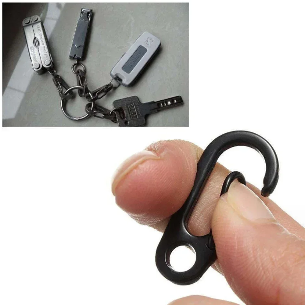 4/10Pcs Carabiner D-Ring Key Chain Spring Clips Mini Aluminium Alloy Hang Buckle Survival EDC Gear Outdoor Camping Keyring Tool
4/10Pcs Carabiner D-Ring Key Chain Spring Clips Mini Aluminium Alloy Hang Buckle Survival EDC Gear Outdoor Camping Keyring Tool
