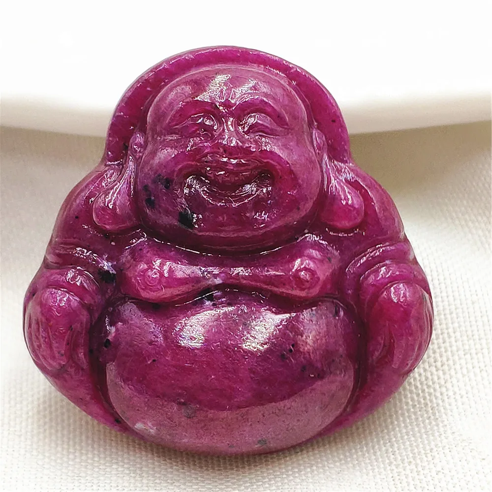 Natural Red Ruby Pendant Women Men Gemstone 24x24x9mm Red Ruby the Buddha Healing Fashion Jewelry AAAAAA
Natural Red Ruby Pendant Women Men Gemstone 24x24x9mm Red Ruby the Buddha Healing Fashion Jewelry AAAAAA