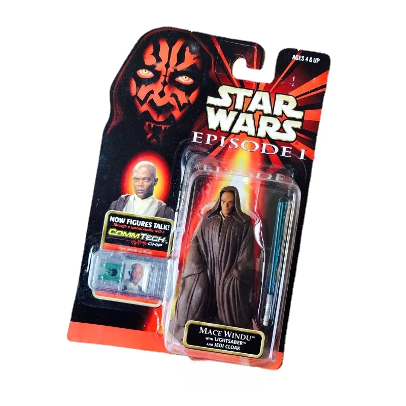 Genuine 1998 Star Wars 14cm Mace Windu Out of Print Old Stock Action Figures Classic Toys Gift Anime Figure
Genuine 1998 Star Wars 14cm Mace Windu Out of Print Old Stock Action Figures Classic Toys Gift Anime Figure