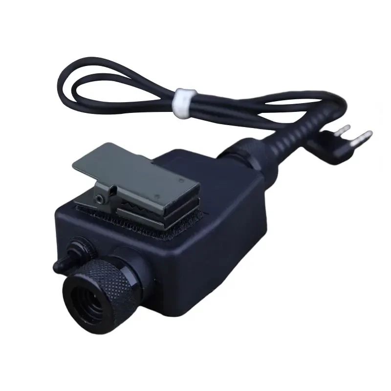 Intercom Switch Wire Double Pin Radio Charge Plug Interface Walkie Talkie For PTT Hunting Outdoor Hiking Sports
Intercom Switch Wire Double Pin Radio Charge Plug Interface Walkie Talkie For PTT Hunting Outdoor Hiking Sports