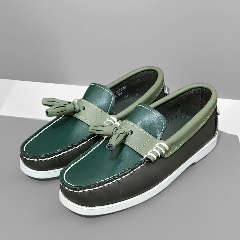 2026 Brand Classics Genuine Leather Men Casual Shoes Luxury Loafers Men Moccasins Handmade Boat Shoes
2026 Brand Classics Genuine Leather Men Casual Shoes Luxury Loafers Men Moccasins Handmade Boat Shoes