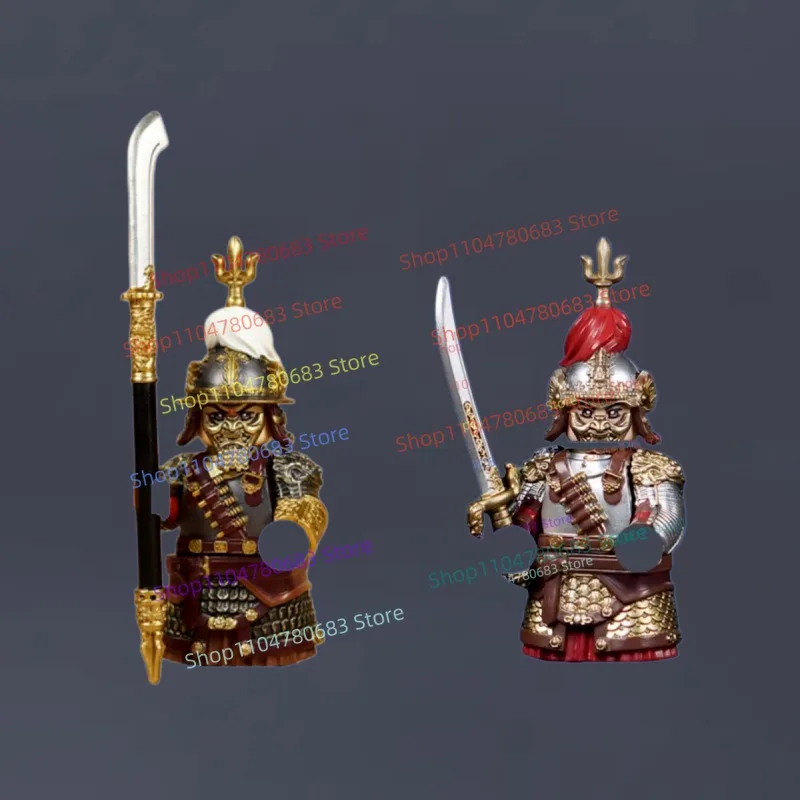 MOC Building Block Minifigure Three Kingdoms Left and Right Tiger Guards Assembled Model Ornament Cartoon Toy Gift Action Figure
MOC Building Block Minifigure Three Kingdoms Left and Right Tiger Guards Assembled Model Ornament Cartoon Toy Gift Action Figure