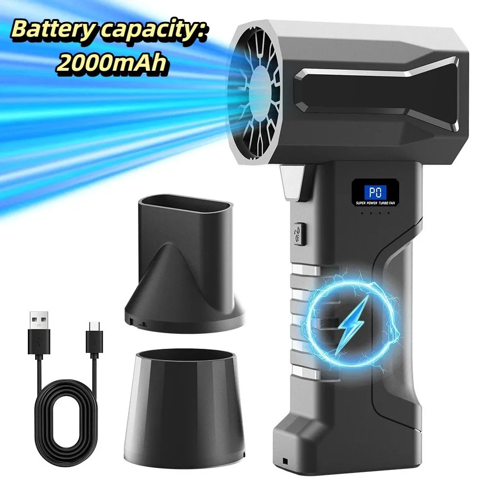Cordless Operation Cordless Handheld Turbo Blower High Performance Motor Lightweight Design High Power Mini Air Fan
Cordless Operation Cordless Handheld Turbo Blower High Performance Motor Lightweight Design High Power Mini Air Fan