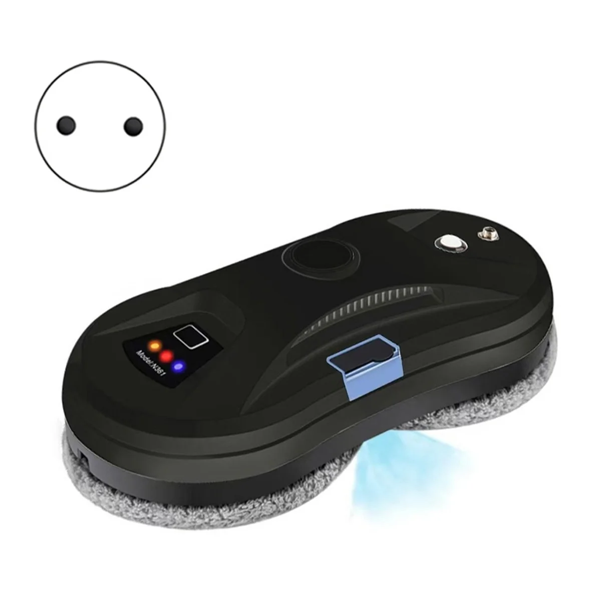 НОВЫЙ робот для мытья окон с всасывающим электрическим спреем 5600PA, пульт дистанционного управления для предотвращения падения, эффективный очиститель стекол, вилка европейского стандарта
НОВЫЙ робот для мытья окон с всасывающим электрическим спреем 5600PA, пульт дистанционного управления для предотвращения падения, эффективный очиститель стекол, вилка европейского стандарта