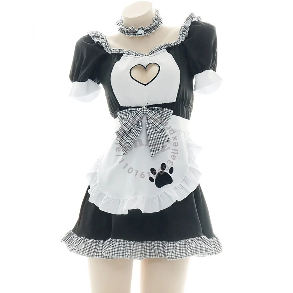 AniLV Japanese Anime Cat Women Maid Uniform Love Hollow Cute Paw Dress Outfit Cosplay Costumes
AniLV Japanese Anime Cat Women Maid Uniform Love Hollow Cute Paw Dress Outfit Cosplay Costumes