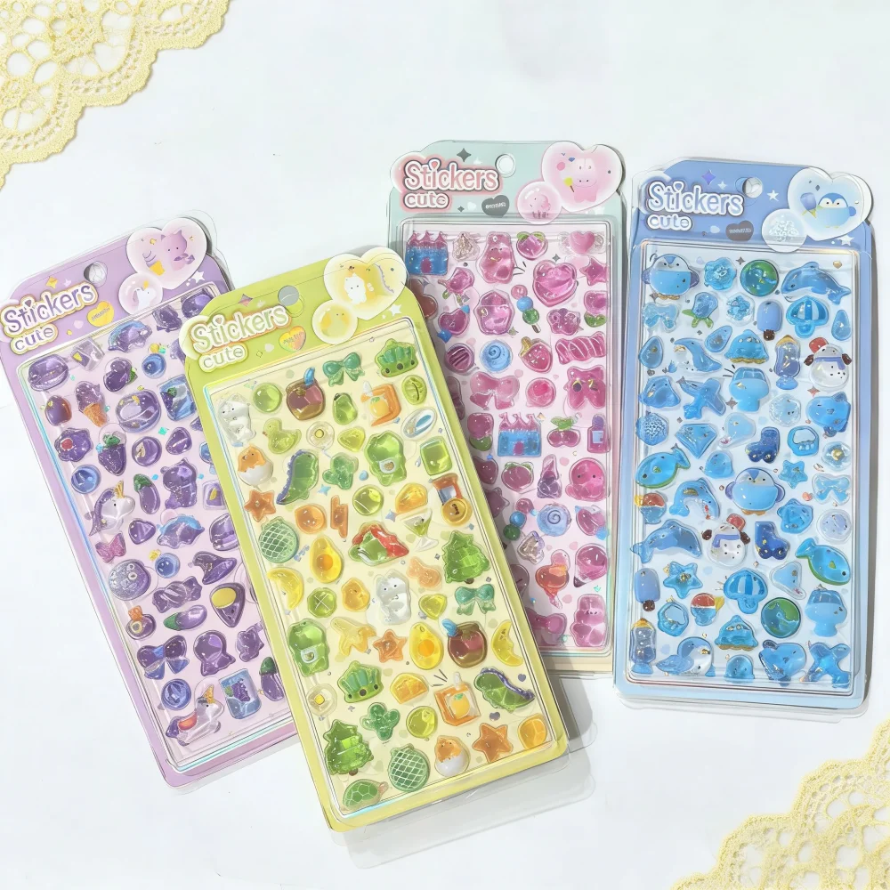 New 3D Crystal Animal Stickers - Waterproof Luminous Cartoon Decals Perfect for Kids Inspiration Reward Gifts & DIY Decor
New 3D Crystal Animal Stickers - Waterproof Luminous Cartoon Decals Perfect for Kids Inspiration Reward Gifts & DIY Decor