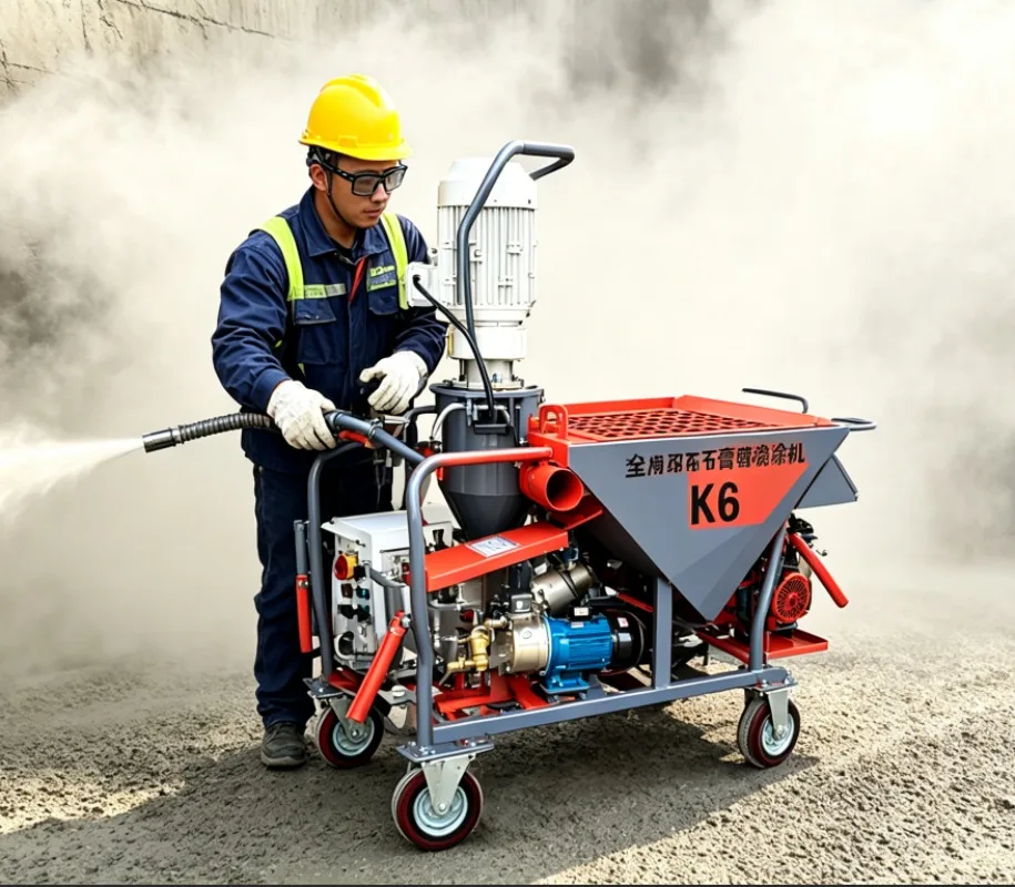 Low Cost Per Square Meter Cement Mortar Sprayer Machine with Air Compressor Included Easy Operate
Low Cost Per Square Meter Cement Mortar Sprayer Machine with Air Compressor Included Easy Operate