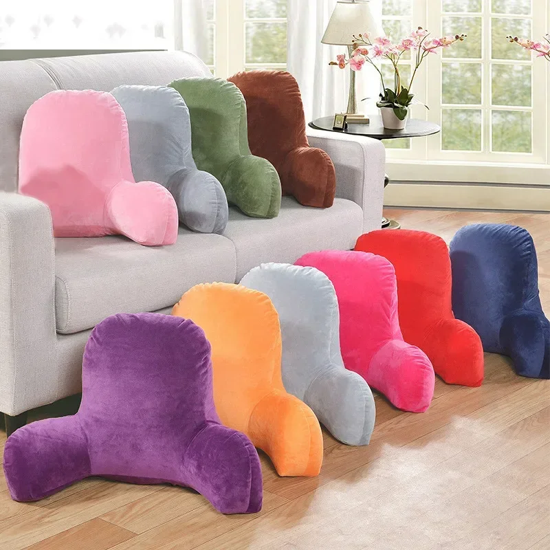 1PC Pillow Back Cushion With Arm for Reading Rest Waist Support Office Chair Car Seat Sofa Rest Lumbar Cushion Velvet Backrest
1PC Pillow Back Cushion With Arm for Reading Rest Waist Support Office Chair Car Seat Sofa Rest Lumbar Cushion Velvet Backrest