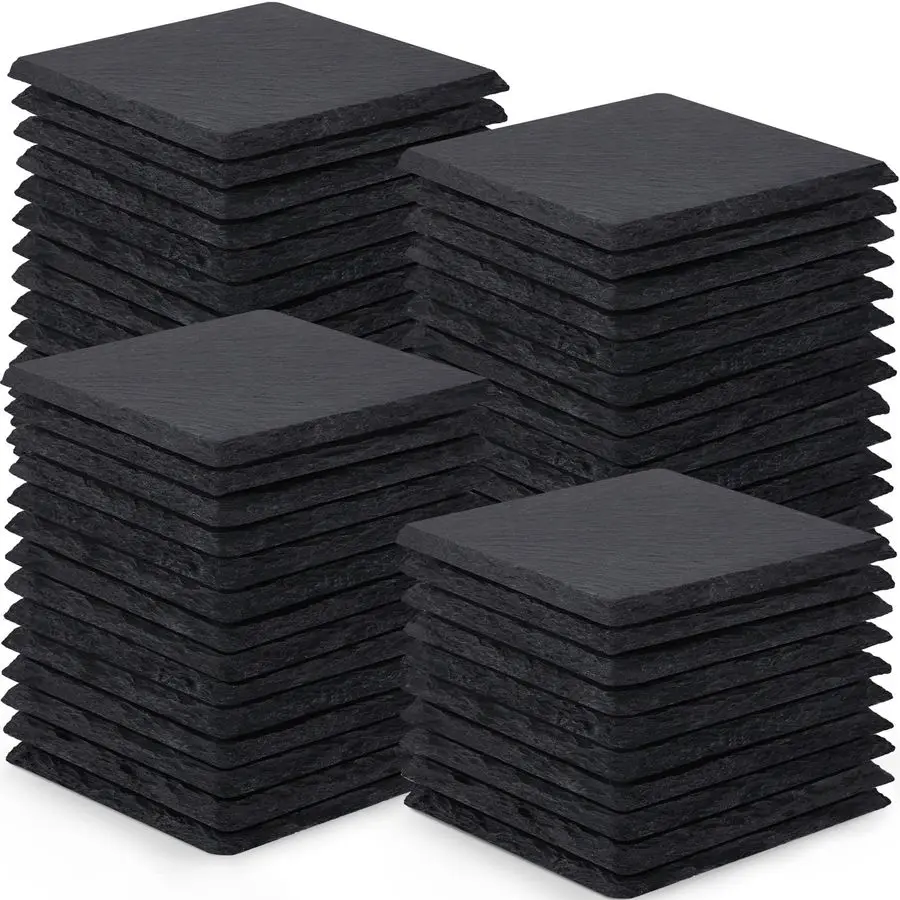 Набор из 4 черных подставок для напитков из сланца, 4 дюйма, с лазерной гравировкой и защитой от царапин на дне, для дома
Набор из 4 черных подставок для напитков из сланца, 4 дюйма, с лазерной гравировкой и защитой от царапин на дне, для дома