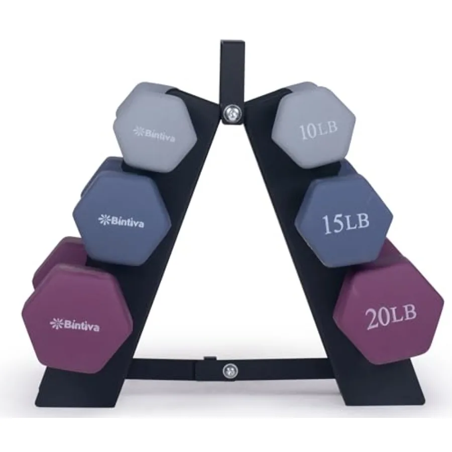 Набор гантелей с подставкой – гантели с неопреновым покрытием – шестигранные гантели с цветовой кодировкой, пары 1-20 фунтов
Набор гантелей с подставкой – гантели с неопреновым покрытием – шестигранные гантели с цветовой кодировкой, пары 1-20 фунтов