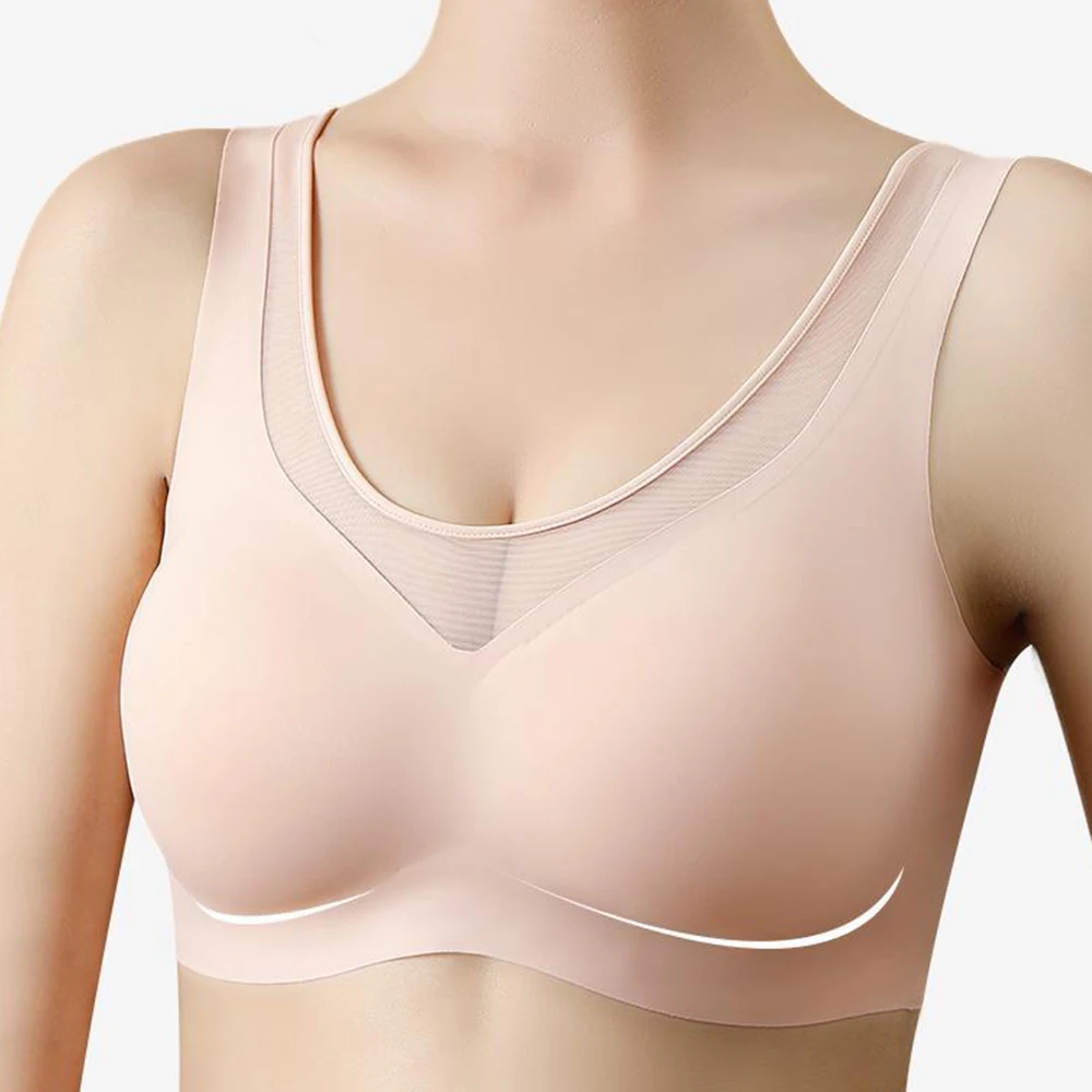 Plus Size Everyday Comfortable Wireless Bra No Underwire Push Up Minimizer Bras Full Coverage Soft Seamless Tshirt Brassiere
Plus Size Everyday Comfortable Wireless Bra No Underwire Push Up Minimizer Bras Full Coverage Soft Seamless Tshirt Brassiere
