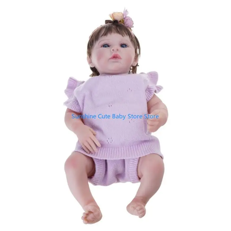 C5AF 45cm Reborns Doll with Moving Arm & Leg Appease Collectible Doll Realistic Baby
C5AF 45cm Reborns Doll with Moving Arm & Leg Appease Collectible Doll Realistic Baby