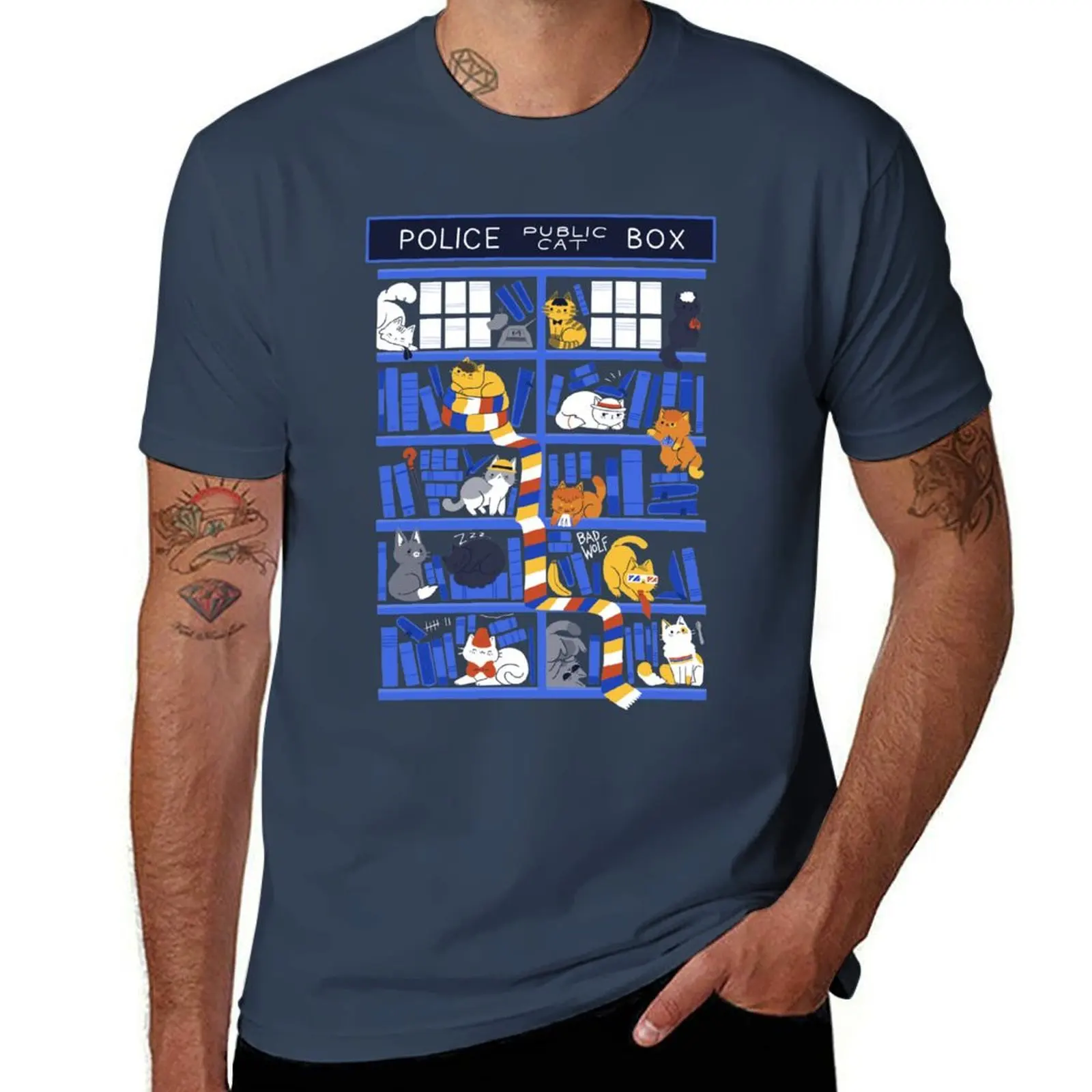 Library Box Who T-Shirt vintage anime shirt Anime t-shirt blue lock T-shirts for men cotton
Library Box Who T-Shirt vintage anime shirt Anime t-shirt blue lock T-shirts for men cotton