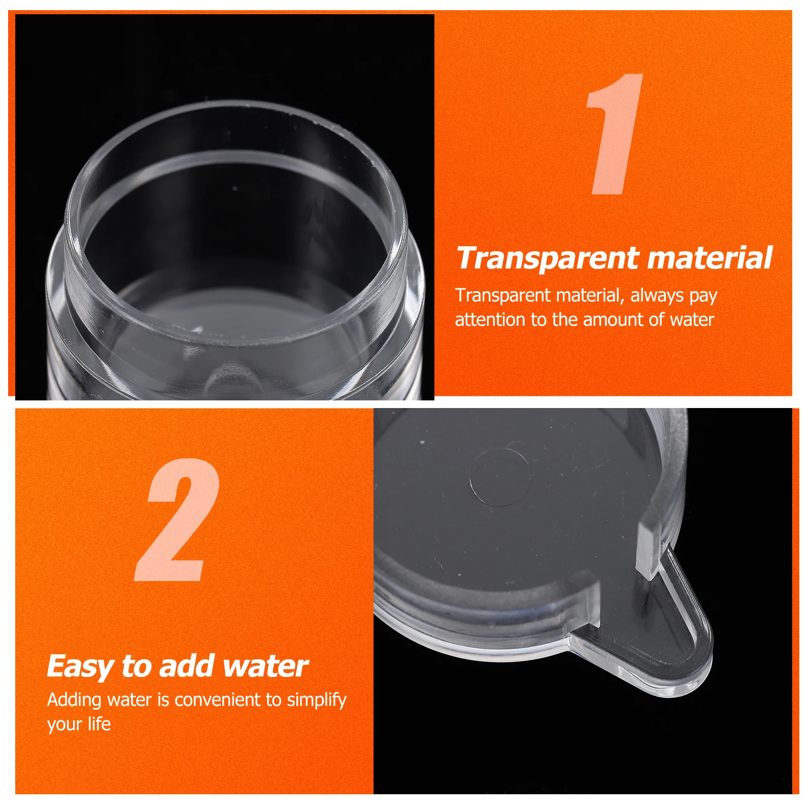 2pcs Feeding Bowl Transparent Acrylic Mini Ant Feeding Bowl Feeder For Nest Visible Drinking Container Tool
2pcs Feeding Bowl Transparent Acrylic Mini Ant Feeding Bowl Feeder For Nest Visible Drinking Container Tool