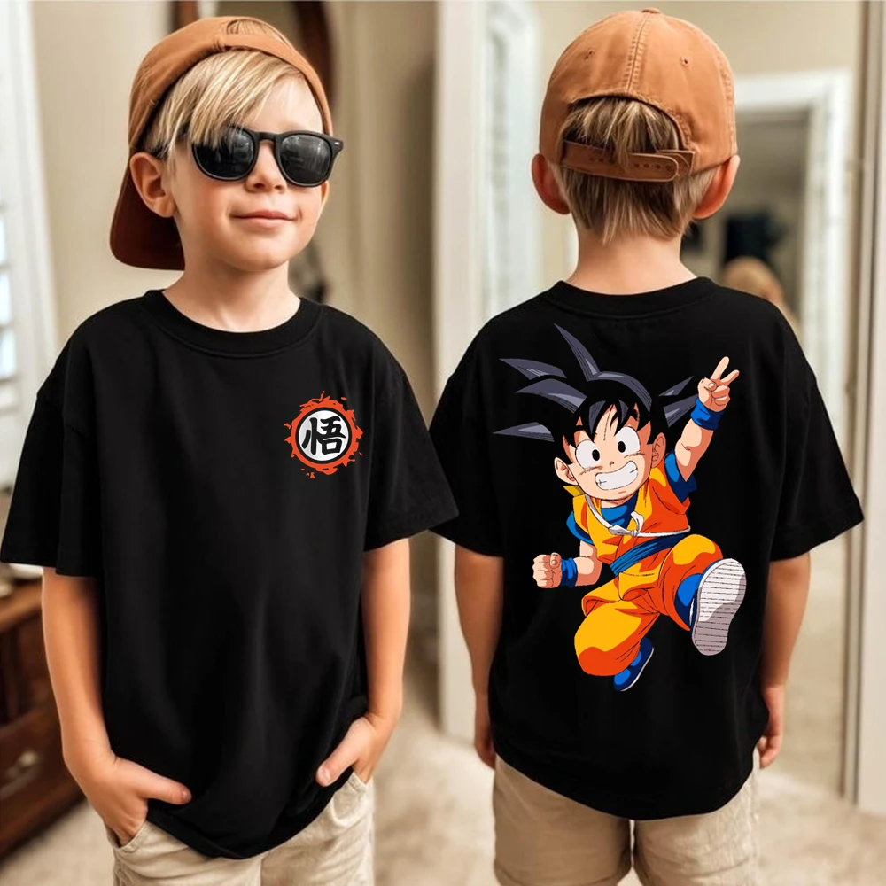 Anime Dragon Ball Cosplay T-Shirt Cotton Short Sleeve Tops Casual Loose Retro T-Shirt Men Women Family Matching Summer Outfits
Anime Dragon Ball Cosplay T-Shirt Cotton Short Sleeve Tops Casual Loose Retro T-Shirt Men Women Family Matching Summer Outfits