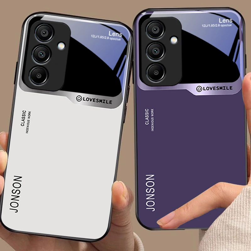Large Window White For Samsung Galaxy A15 5G 54 4G 51 50 24 35 90 71 12 51 53 52S 80 22 34 Black Tempered Glass Phone Case 
Large Window White For Samsung Galaxy A15 5G 54 4G 51 50 24 35 90 71 12 51 53 52S 80 22 34 Black Tempered Glass Phone Case