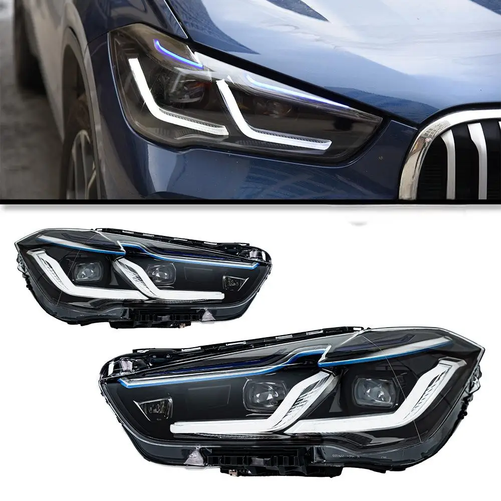 Автомобильные фары для BMW X1: Проекционные линзы фар 2016-2021 F48 F49, лазерные головные фары, светодиодные фары, ДХО, автомобильные аксессуары
Автомобильные фары для BMW X1: Проекционные линзы фар 2016-2021 F48 F49, лазерные головные фары, светодиодные фары, ДХО, автомобильные аксессуары
