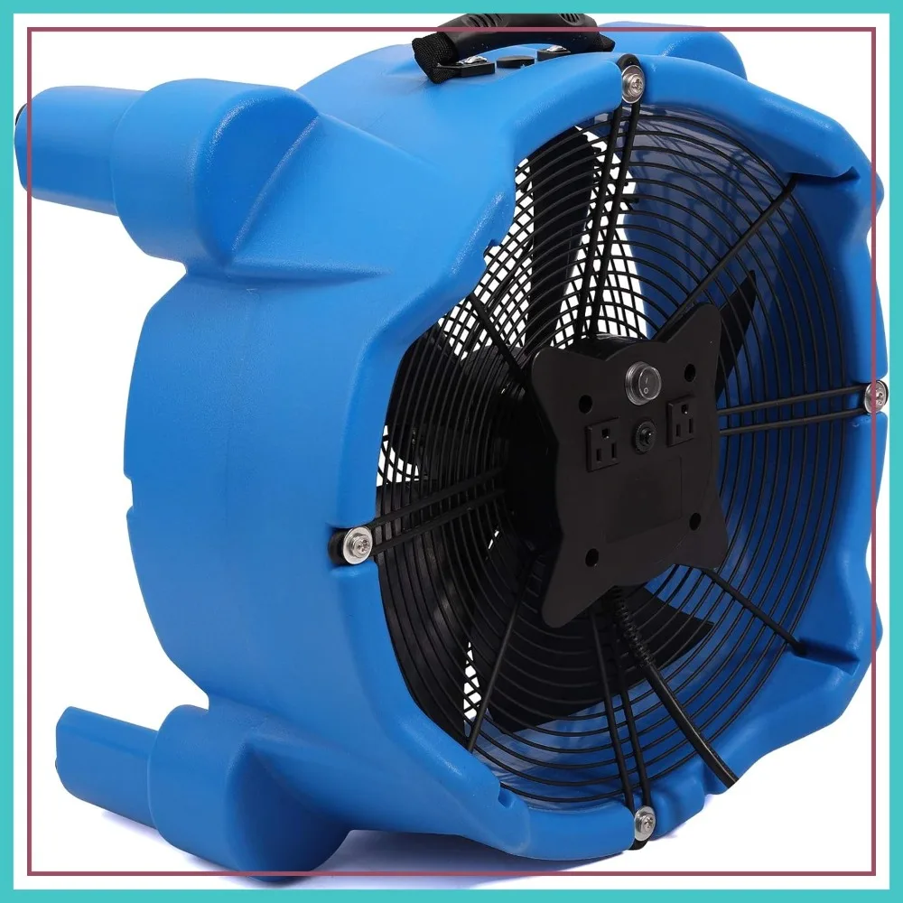 1/4 HP 3000 CFM Axial Air Mover Blower Fan - Powerful Down Draft Fan for Drying, Cooling, and Ventilation
1/4 HP 3000 CFM Axial Air Mover Blower Fan - Powerful Down Draft Fan for Drying, Cooling, and Ventilation
