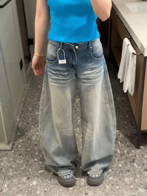 plus Size Fce Lined Denim Jeans Women's High Waist Straight Leg Wide Leg Pants Autumn Winter Comfortable Slimming Jeans
plus Size Fce Lined Denim Jeans Women's High Waist Straight Leg Wide Leg Pants Autumn Winter Comfortable Slimming Jeans