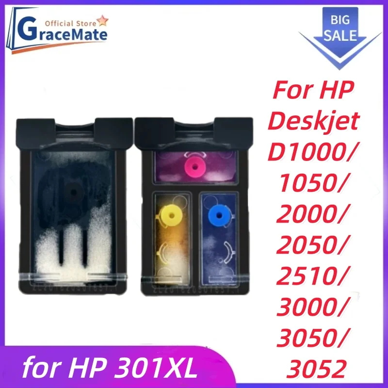 Чернильный картридж GraceMate 301, совместимый с HP 301, для принтеров Deskjet 1050, 2050, 2050s, 3050, Envy 4500, 4502, 4504, 5530, 5532, 5539
Чернильный картридж GraceMate 301, совместимый с HP 301, для принтеров Deskjet 1050, 2050, 2050s, 3050, Envy 4500, 4502, 4504, 5530, 5532, 5539