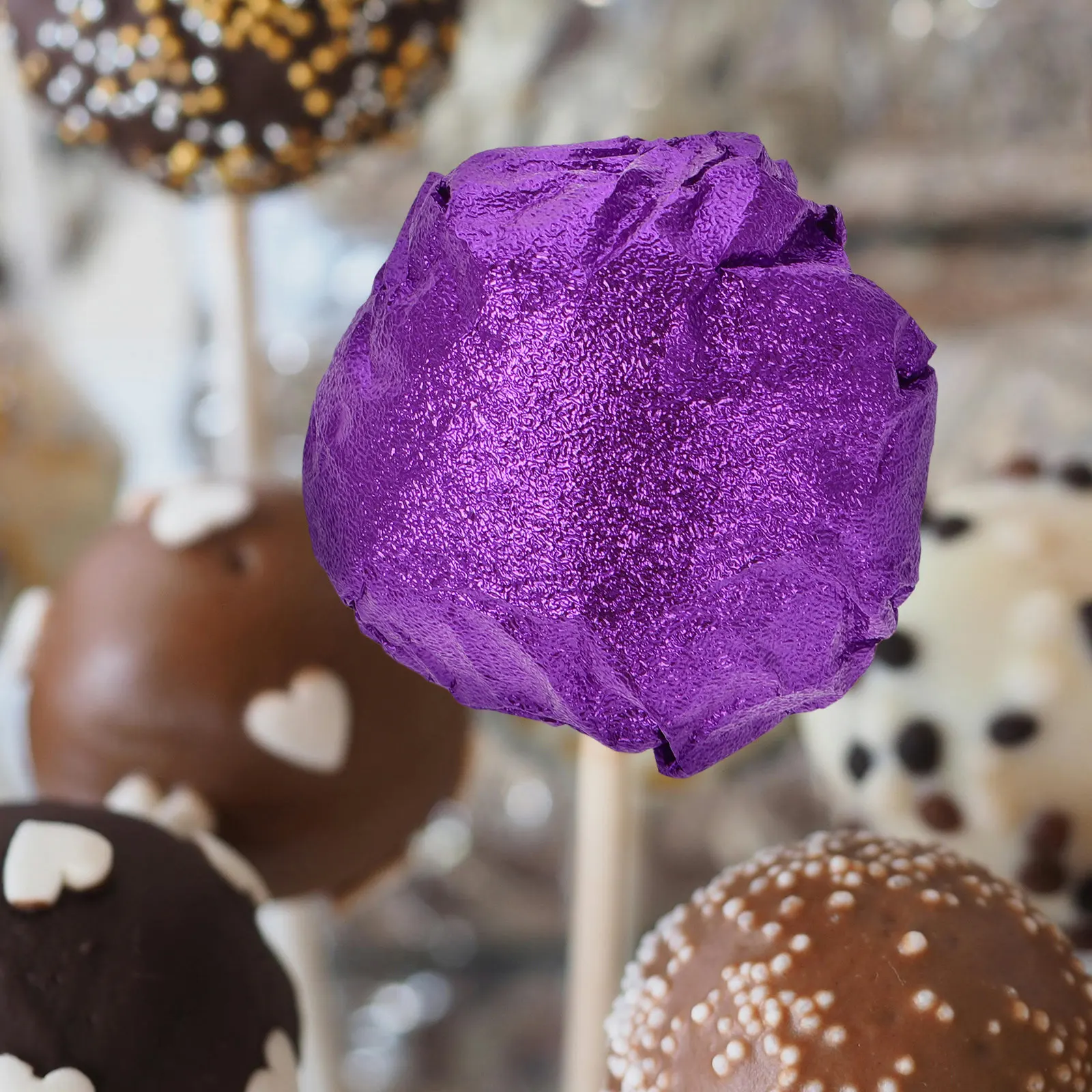 100pcs Candy Wrapping Paper Foil Aluminum Chocolate Wrapper For Homemade Candies Diy Baking Decorations Macaron Muffin Liner
100pcs Candy Wrapping Paper Foil Aluminum Chocolate Wrapper For Homemade Candies Diy Baking Decorations Macaron Muffin Liner