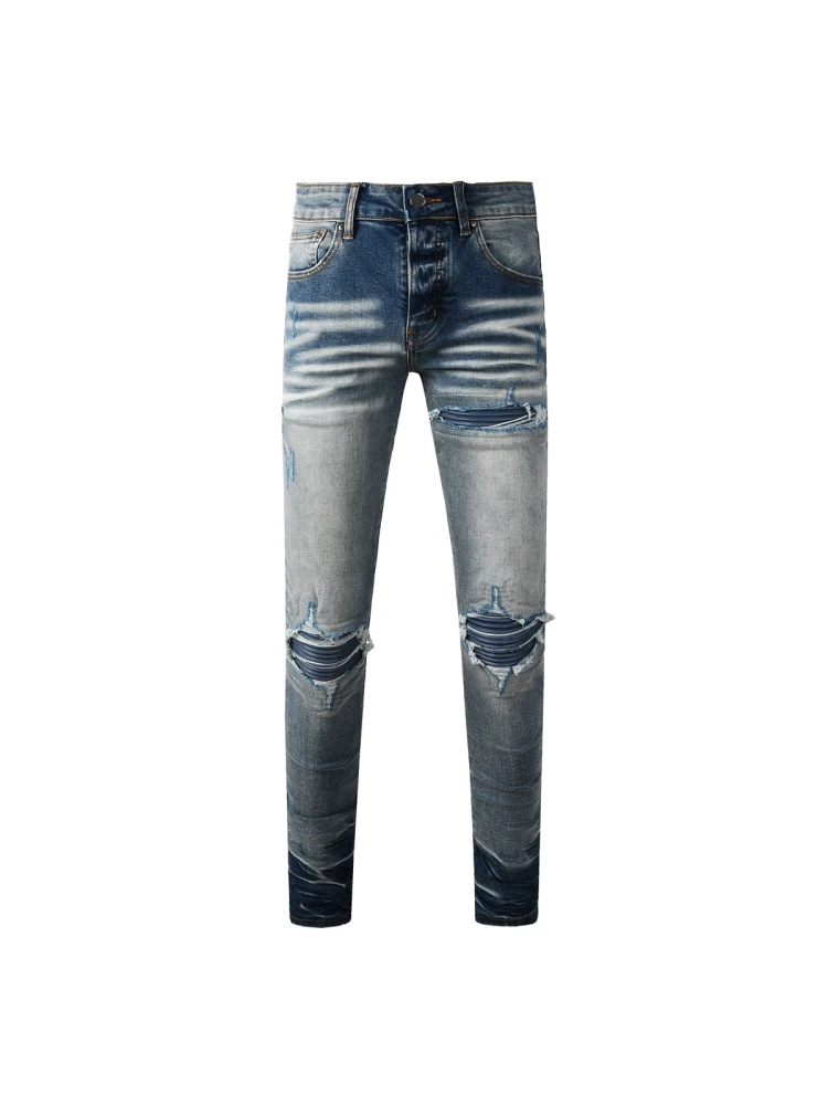 Мужские джинсы Slim Fit в американском стиле, с эффектом потертости и нашивками, уличные, модные, для молодежи, весна-осень-зима
Мужские джинсы Slim Fit в американском стиле, с эффектом потертости и нашивками, уличные, модные, для молодежи, весна-осень-зима
