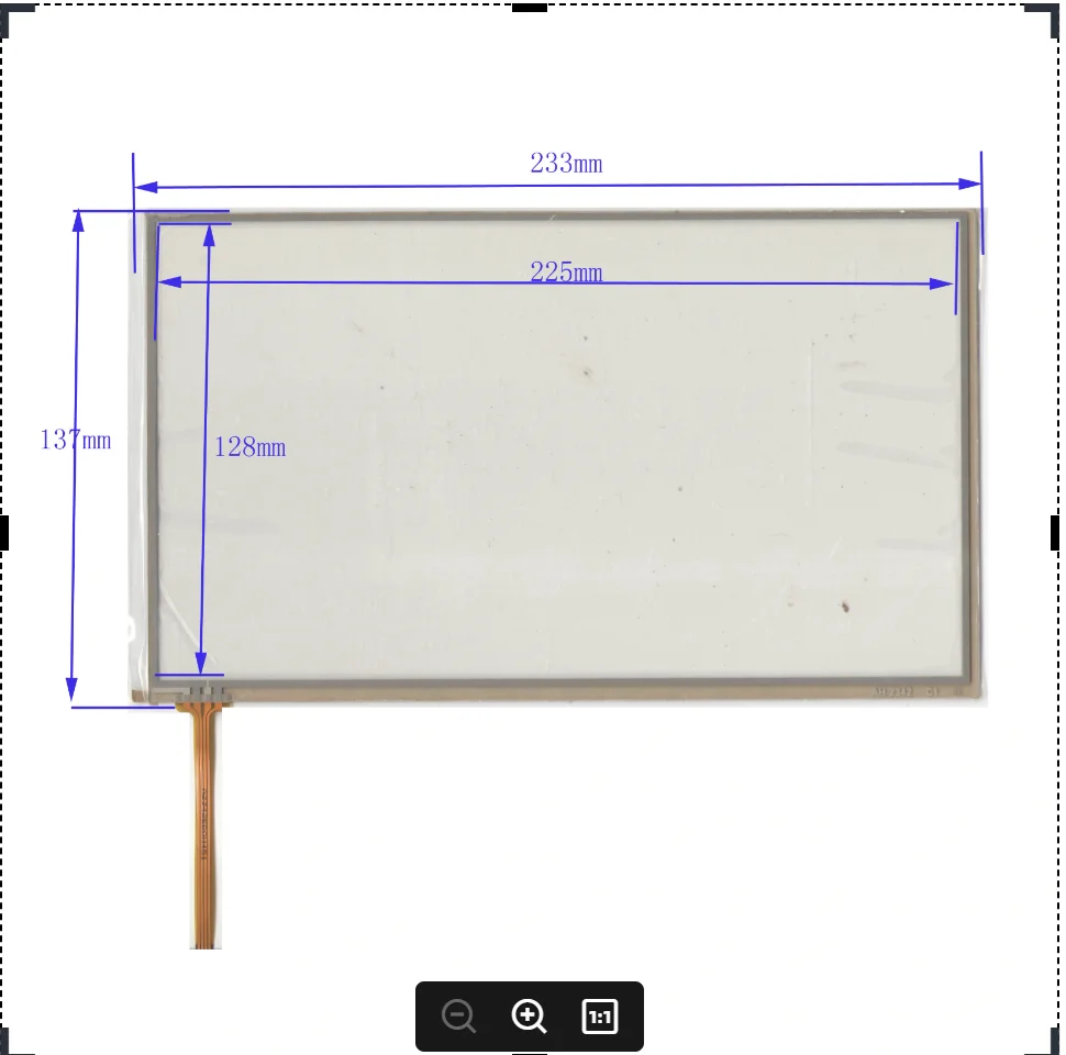 ZhiYuSun AH-2342 10.1inch touchscreens 233*137mm touchsensor glass used cad DVD video this is compatible AH2342
ZhiYuSun AH-2342 10.1inch touchscreens 233*137mm touchsensor glass used cad DVD video this is compatible AH2342