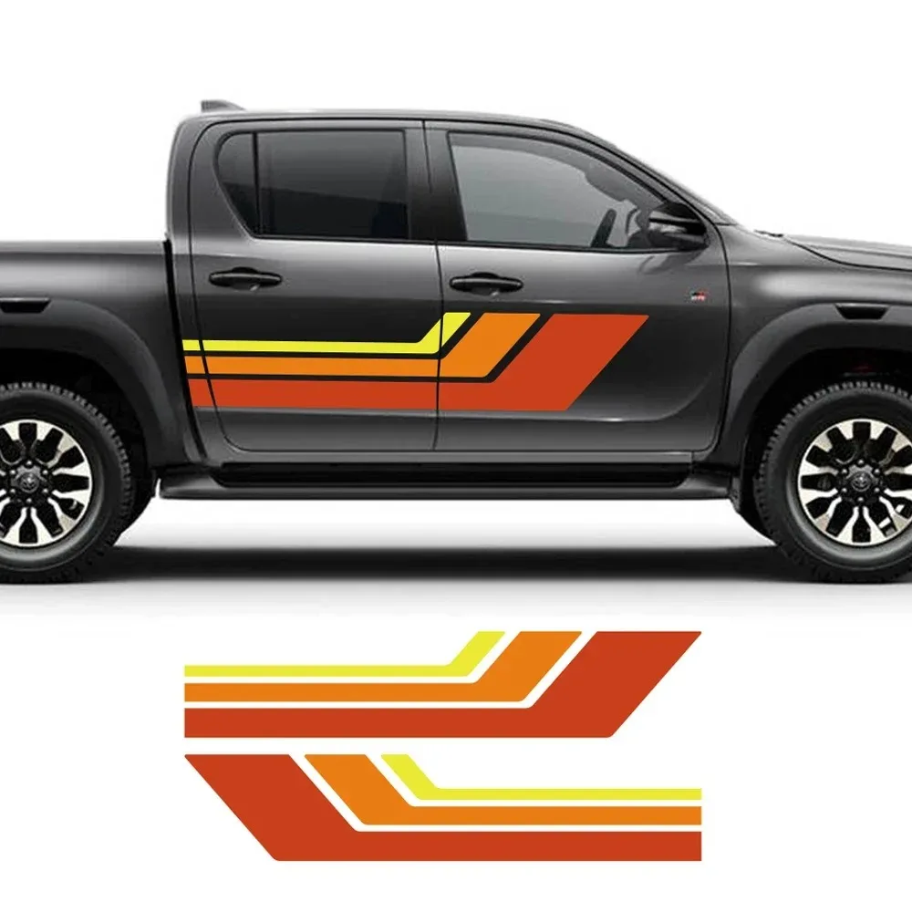 2Pcs Pickup Side Door Styling Car Stickers For Toyota Hilux SR5 SR GR AN10 AN20 AN30 2005 2019 PVC Vinyl Decals Auto Accessories
2Pcs Pickup Side Door Styling Car Stickers For Toyota Hilux SR5 SR GR AN10 AN20 AN30 2005 2019 PVC Vinyl Decals Auto Accessories